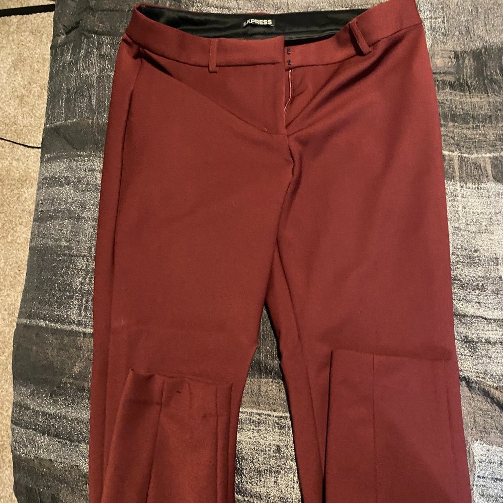 Express Red Dress Pants - Slacks / Trousers - size 10R
